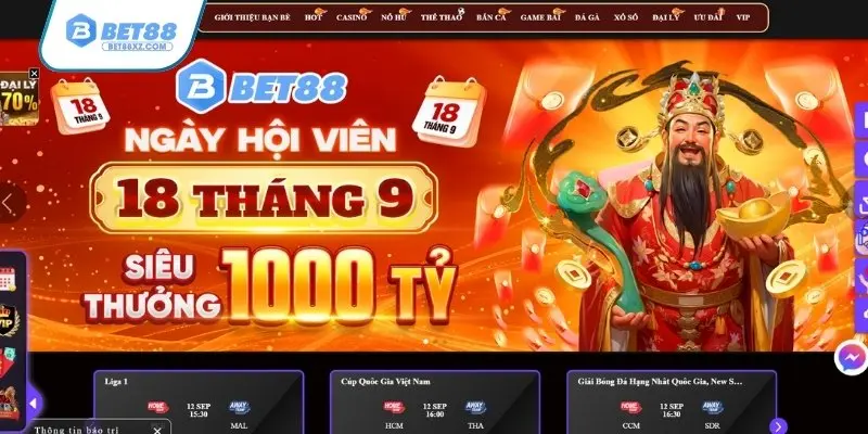 Thương hiệu Bet88 được phép hợp pháp uy tín số 1 Châu Á